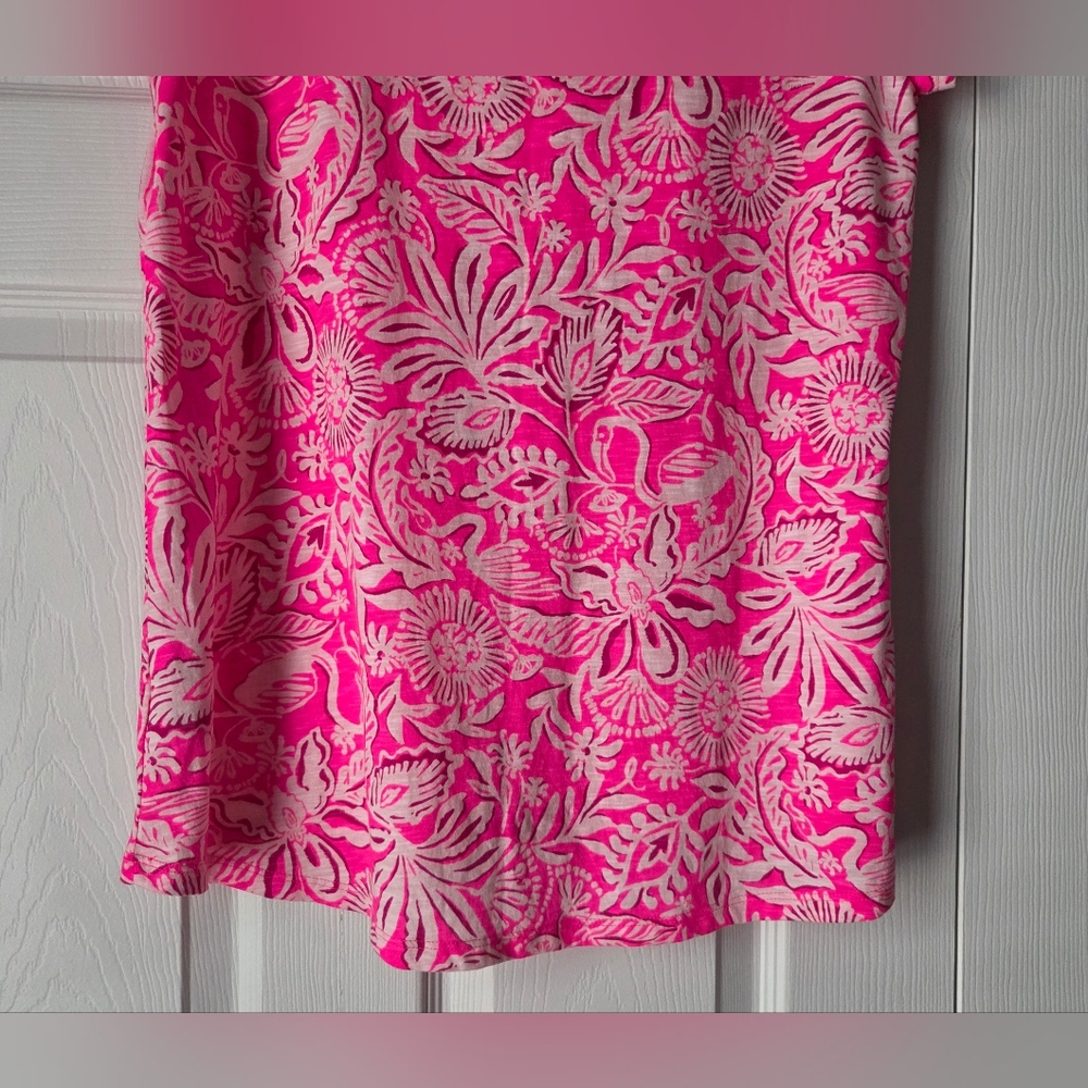 NWOT Lilly Pulitzer Etta Scoop-Neck Top - Picture 9 of 11